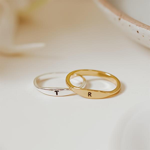 Initial Letter Ring